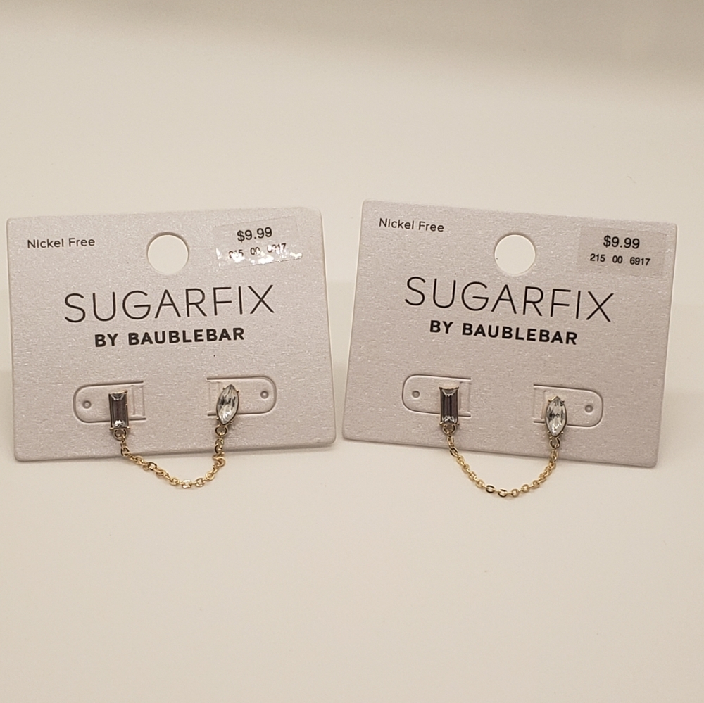 Sugarfix by BaubleBar Earrings & Ring Jewelry Lot - Picture 12 of 14